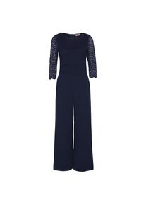 Vera Mont , Jumpsuit »Jumpsuit mit Spitze« , Night Sky , EURO , 40 -EURO , 40 , Passform: Gerade