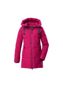 G.I.G.A. by Killtec G.I.G.A. DX by killtec, Damen, Steppmantel &raquo;GW 30 WMN QLTD PRK&laquo; Wasserabweisender, atmungsaktiver Steppparka mit gro&szlig;er Kapuze, himbeere, 40, himbeere
