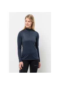 Jack Wolfskin , Stehkragenpullover »SKY THERMAL HZ W« , night-blue , XXL (48) , XXL (48) , Langarmshirt
