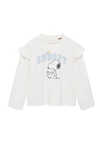 Mango Kids Tricou 'SYFLOR' Fete alb, Mărimea 116