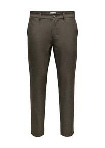 Only & Sons Only & Sons Chino nadr&aacute;g 'ONSBRAD' F&eacute;rfi s&ouml;t&eacute;t barna , M&eacute;ret 28