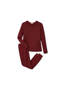Tchibo - Pyjama - Damen - Gr. L - bordeaux