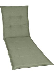 GO-DE Liegenauflage in verschiedenen Ausführungen in grün, Größe B/H/T: 60 cm x 7 cm x 190 cm