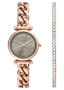 Fossil Analoguhr Damen gold Größe One Size