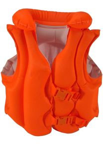 Intex Deluxe Schwimmweste, 3-6 Jahre, orange