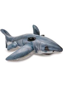 Intex Great White Shark Ride-On Schwimmtier, ab 3 Jahre, 17x107cm