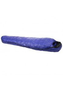 Western Mountaineering UltraLite Down sleeping bag (165 cm, blue/black/purple)
