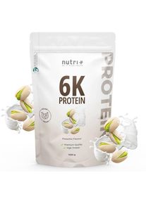 nutri+ veganes 6K Proteinpulver, 1000 g Beutel, Pistazie