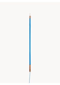 Seletti Aplique LED Linea, con enchufe Azul Plástico Ø 4 x Al 135 cm