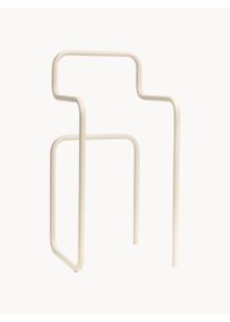 Metallbude Suporte para cabides em metal artesanal James Bege Metal L 43 x Alt 90 cm