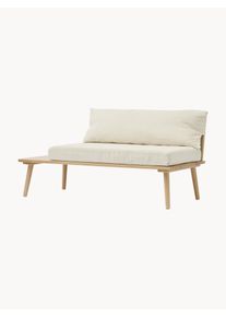 Kid's Concept Sofá lounge infantil de madera de haya Saga Beige Madera, Algodón, Madera maciza An 90 x F 44 cm