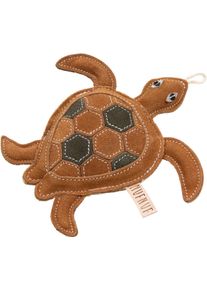 NufNuf Lederspaß Hundespielzeug, Schildkröte