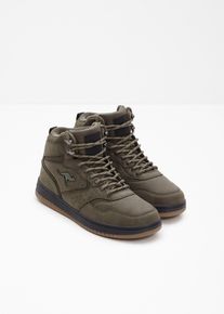 bonprix Kangaroos High Top szabadidőcipő, zöld, 44