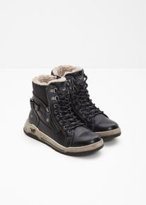 bonprix Női Mustang High Top szabadidőcipő, fekete, 41