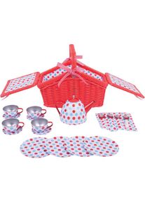 Bigjigs Toys Tea Set in Picnic Basket set di giocattoli 3y+ 1 pz