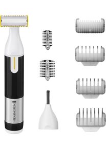 Remington Elektrorasierer »Omniblade Face Hybridgroomer HG2000«, 8 St. Aufsätze, Klinge bleibt 5 Jahre scharf**, 100 % wasserdicht, Aufbewahrungstasche