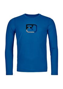 Ortovox 150 Cool Mountain Silhouette L/S Merino shirt Men (XXL, blue)