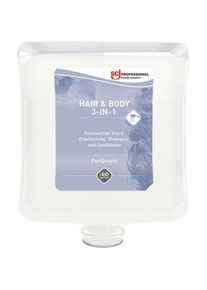 SCJ Professional, Duschmittel, Refresh Luxury 3-in-1 Hair & Body 2L (2000 ml)