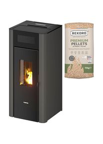 FreePoint , Pelletofen »Amaranto 9« , schwarz