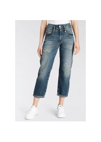 Herrlicher , Boyfriend-Jeans »Jeans Pitch HI Tap Denim«, cropped-Länge, Karottenform, lockere Passform , mariana blue , N-Gr , 31 -N-Gr , 31 ,...