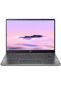 Acer Chromebook Plus 514 14" WUXGA Touch Core 3 N355 8GB/256GB ChromeOS CB514-6HT-34A8 (14", Intel Core 3 N355, 8 GB, 256 GB, DE), Notebook, Grau