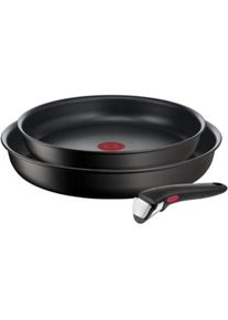 Tefal L7639143, Pfanne + Kochtopf, Schwarz