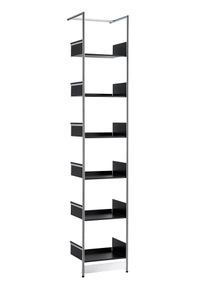 MOX STUDIO Pool 220 Étagère penchée Mox Structure chrome brillant étagères noir