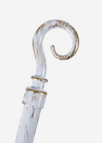 Asta telescopica per tenda con terminale a chiocciola, Bianco, Taglia 40-60 cm, bonprix