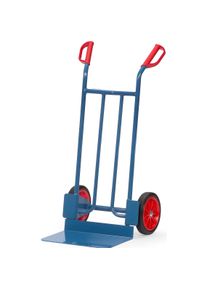 Fetra, Transportwagen, Stahlrohrkarren mit grosser Schaufel (250 kg)