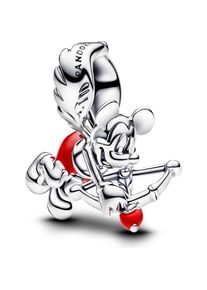 Pandora, Kettenanhänger, Disney Mickey Mouse Cupid Charm, (Sterlingsilber, Emaillelack)