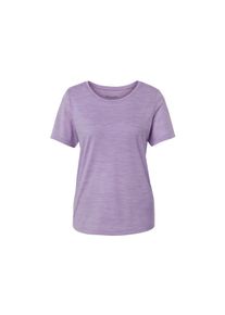 Tchibo - T-Shirt mit Merinowolle - Damen - Gr. XL - lila