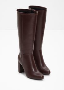 bonprix Mujer, Botas, marrón, 39