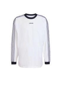 adidas originals, M&aelig;nd, Bluser & t-shirts 'Long Sleeve', Sort / Hvid, St&oslash;rrelse S