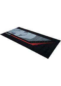Oxford Sport, schoonloopmat , kleur: Zwart/Grijs/Rood