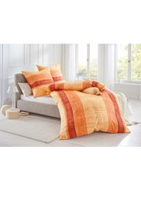 Irisette unisex Bedtextiel in terracotta ,maat 80x80/135x200 cm, Witt, 100% Katoen