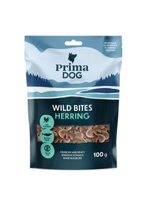 100g PrimaDog Wild Bites Crunchy avec hareng & Clous de girofle friandises pour chiens