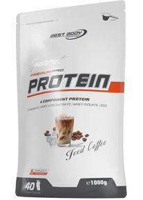 Best Body Nutrition Gourmet Premium Pro Protein, 1000 g Beutel, Iced Coffee