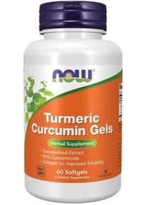 Now Foods Turmeric Curcumin, 60 Softgels