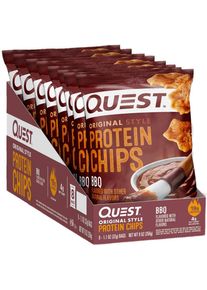 Quest Nutrition Original Style Protein Chips, 8 x 32 g Tüte, BBQ