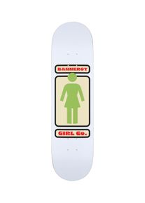 Girl Bannerot Hypno Girl 8.125" Planche de skateboard white