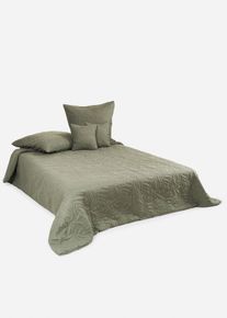 Couvre-lit motif feuillage - vert - taille 140x210 cm - bonprix