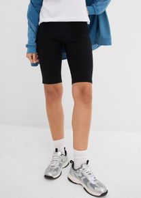 Lot de 2 cyclistes longs - noir - taille 38/40 (S) avec coton - bonprix
