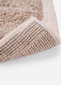 Tapis de bain au motif graphique - beige - taille 45x50 cm avec coton - bonprix