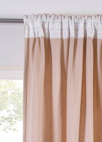 Rideau aspect bouclette (1 pce) - beige - taille 145x135 cm - bonprix