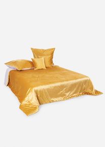 Couvre-lit en velours - or - taille 140x210 cm - velours - bonprix