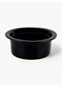 knIndustrie Maceta de terracota Crete Negro Cerámica Ø 24 x Al 12 cm