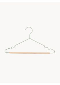 Mustard Made Perchas Adult Top, 10 uds. Verde Metal An 39 x Al 20 cm