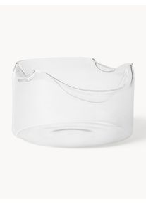 knIndustrie Misa Shapeles Transparentná Sklo Ø 20 x V 12 cm