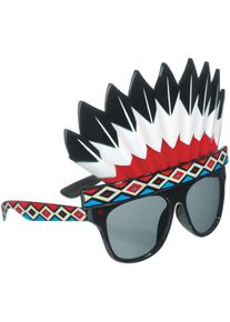 Amscan Fancy tinted Indian chief glasses