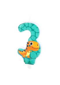 3. Geburtstag Kuchen Kerzen Picker Dino Spaß